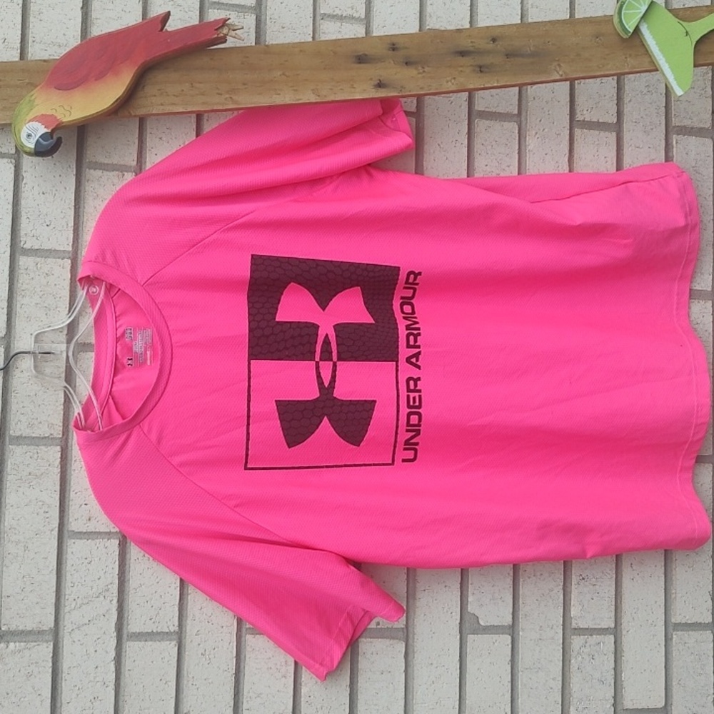 Under Armour Neon Pink Shirt